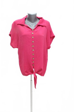 Damen -T-ShirtGenesisohne Aufdruck,farberute,größeXL