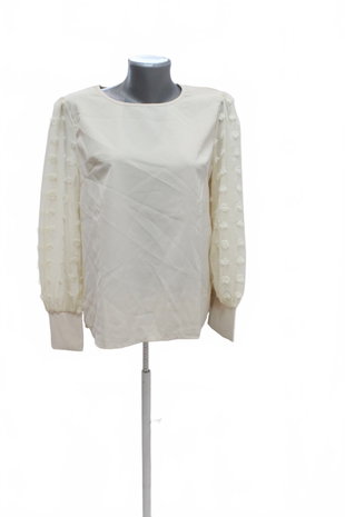 Damen -T-ShirtSheinohne Aufdruck,farbebeige,größe40