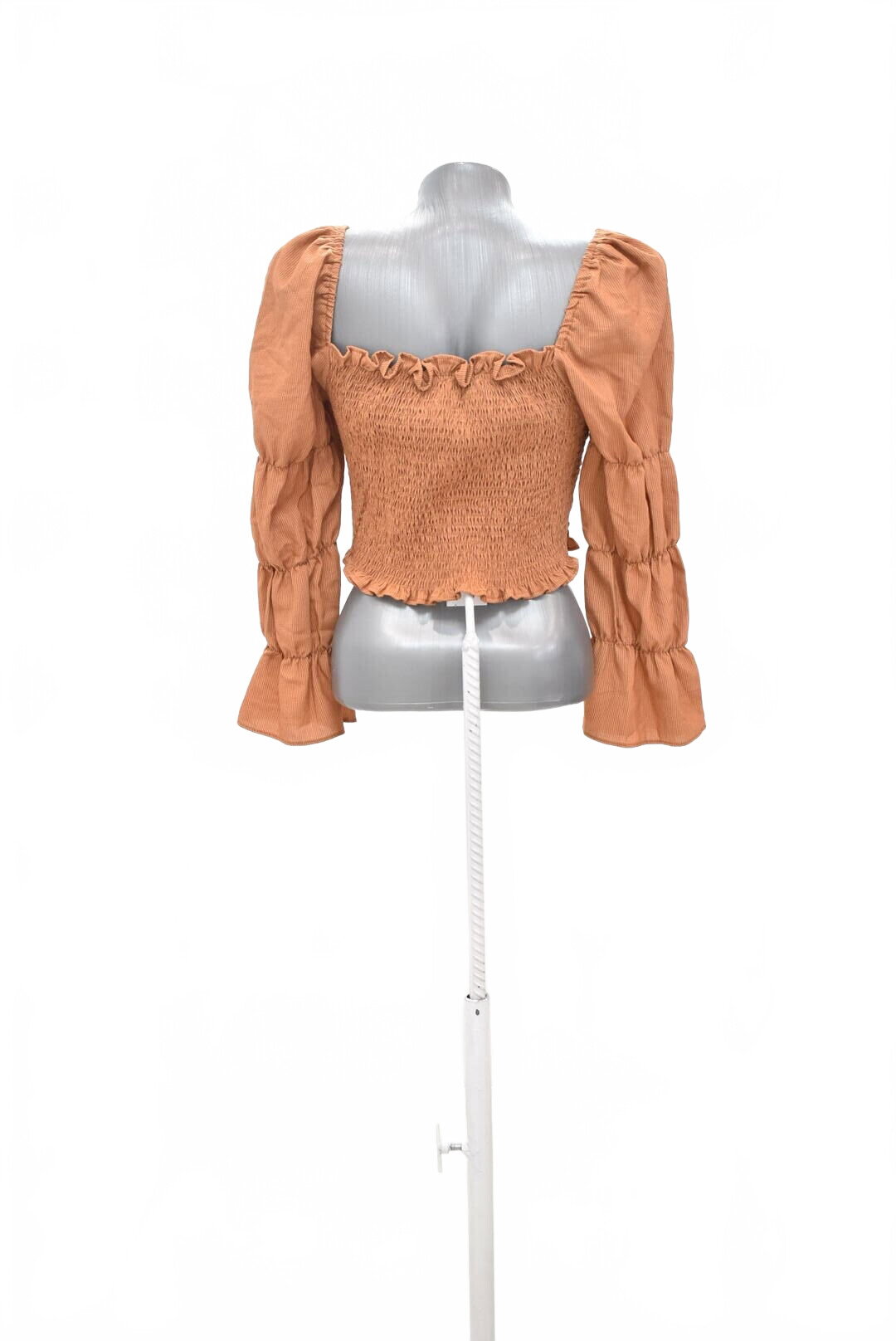 Damen -T-ShirtSheinohne Aufdruck,farbebraun,größeL