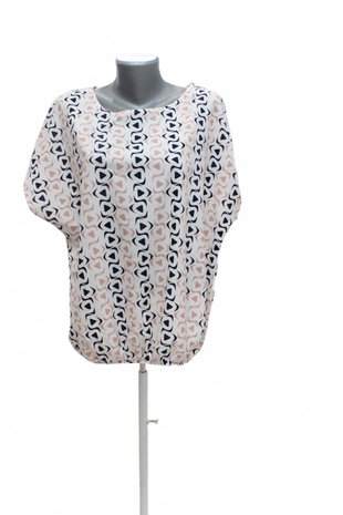 Damen -T-ShirtGenesisohne Aufdruck,farbegemustert,größe50