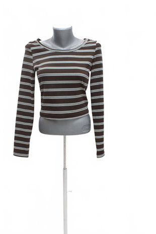 Damen -T-ShirtGenesisohne Aufdruck,farbegestreift,größeS