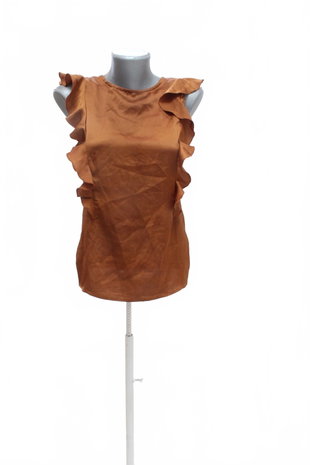 Damen -T-ShirtSinsayohne Aufdruck,farbebraun,größeS