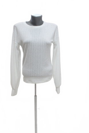 Damen -T-ShirtZaraohne Aufdruck,farbeweiss,größeS