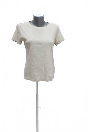 Damen -T-ShirtH&Mohne Aufdruck,farbebeige,größeL