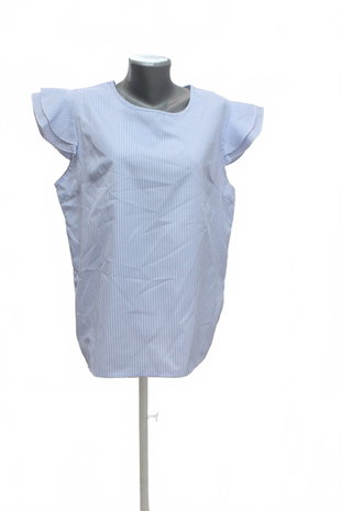 Damen -T-ShirtGenesisohne Aufdruck,farbegestreift,größe2XL