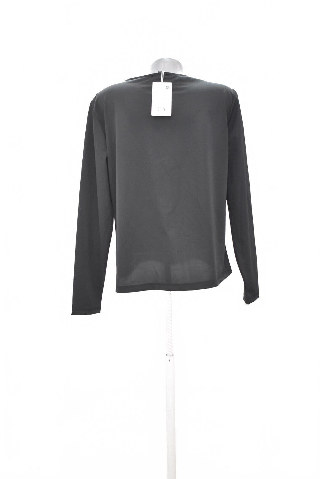 Damen -T-ShirtC&Aohne Aufdruck,farbeschwarz,größeXL