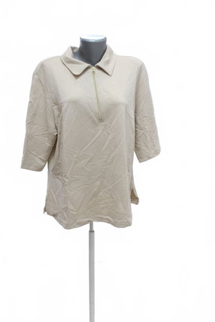 Damen -T-ShirtGenesisohne Aufdruck,farbebeige,größeXL
