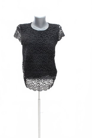 Damen -T-ShirtGenesisohne Aufdruck,farbeschwarz,größe44