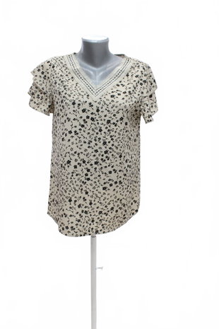 Damen -T-ShirtGenesisohne Aufdruck,farbegeblümt,größeM