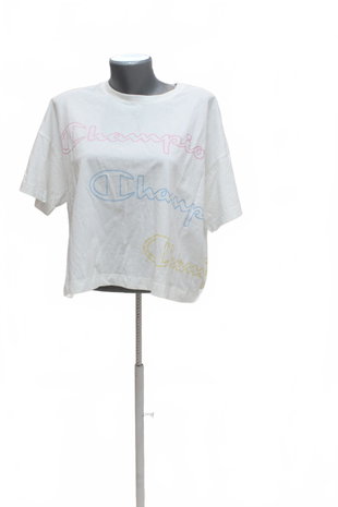 Damen -T-ShirtChampionmit Aufdruck,farbegemustert,größeL