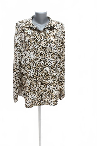 Damen bluse : Brand,Farbeanimal-print,größe: size