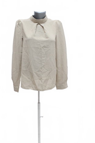 Damen -T-ShirtSheinohne Aufdruck,farbebeige,größeS