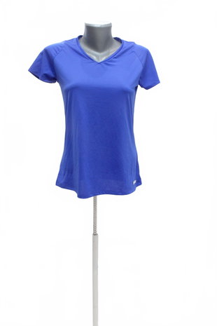 Damen -T-ShirtDecathlonohne Aufdruck,farbeblau,größe38