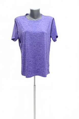 Damen -T-ShirtGenesisohne Aufdruck,farbeviolett,größeXL
