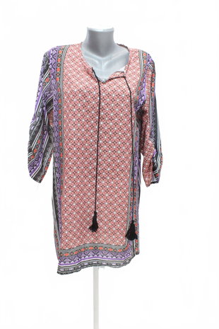 Damen -T-ShirtBoohooohne Aufdruck,farbegemustert,größe42