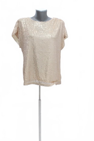 Damen -T-ShirtGenesisohne Aufdruck,farbegold,größeL