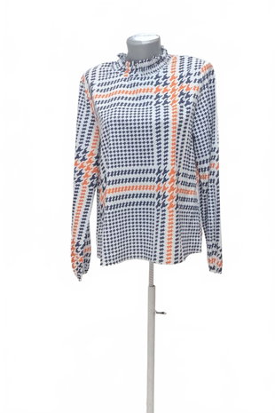 Damen -T-ShirtSheinohne Aufdruck,farbemehrfarbig,größeL