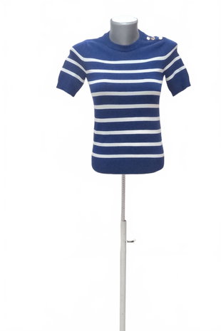 Damen -T-ShirtSinsayohne Aufdruck,farbegestreift,größeXS