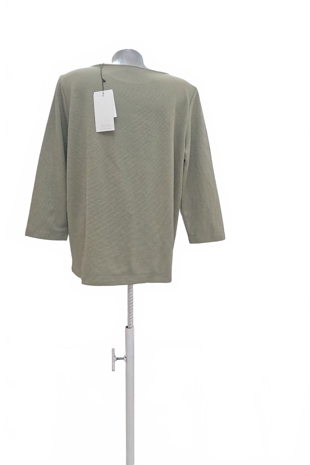 Damen -T-ShirtCandaohne Aufdruck,farbekhaki,größeM