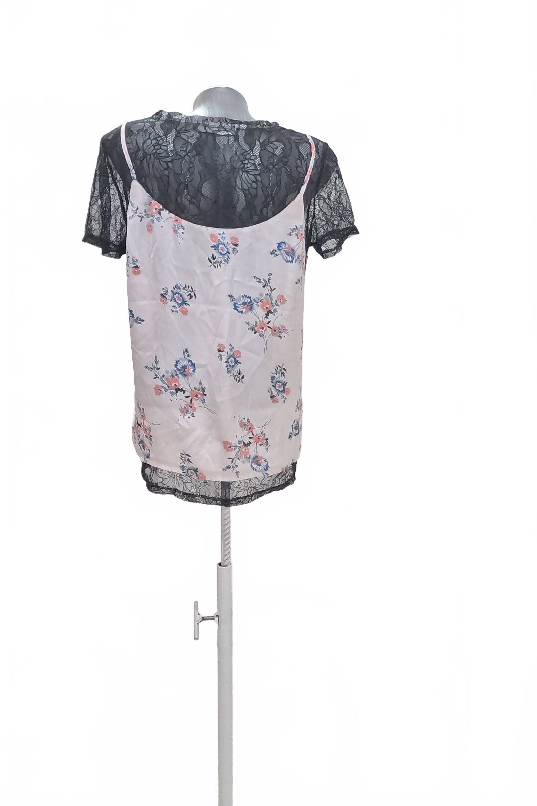 Damen -T-ShirtPromodohne Aufdruck,farbegeblümt,größeM