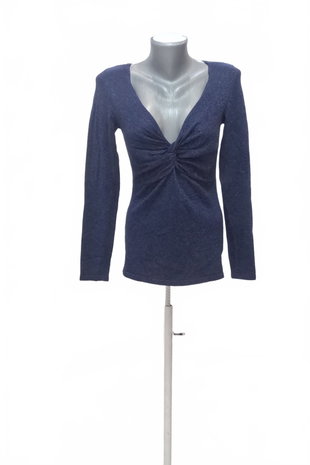 Damen -T-ShirtOrsayohne Aufdruck,farbeblau,größeM