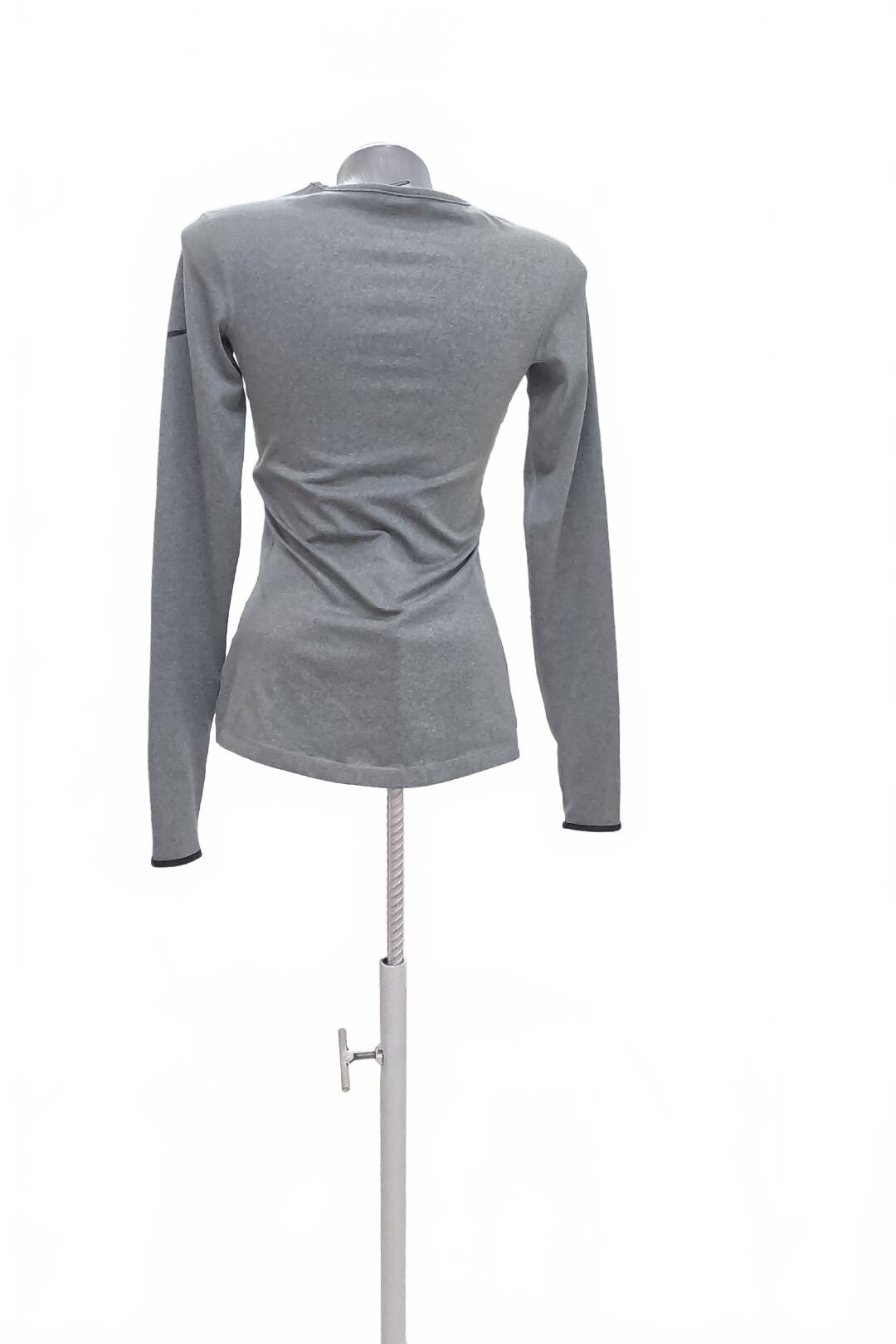Damen -T-ShirtAlpine Proohne Aufdruck,farbegrau,größeS