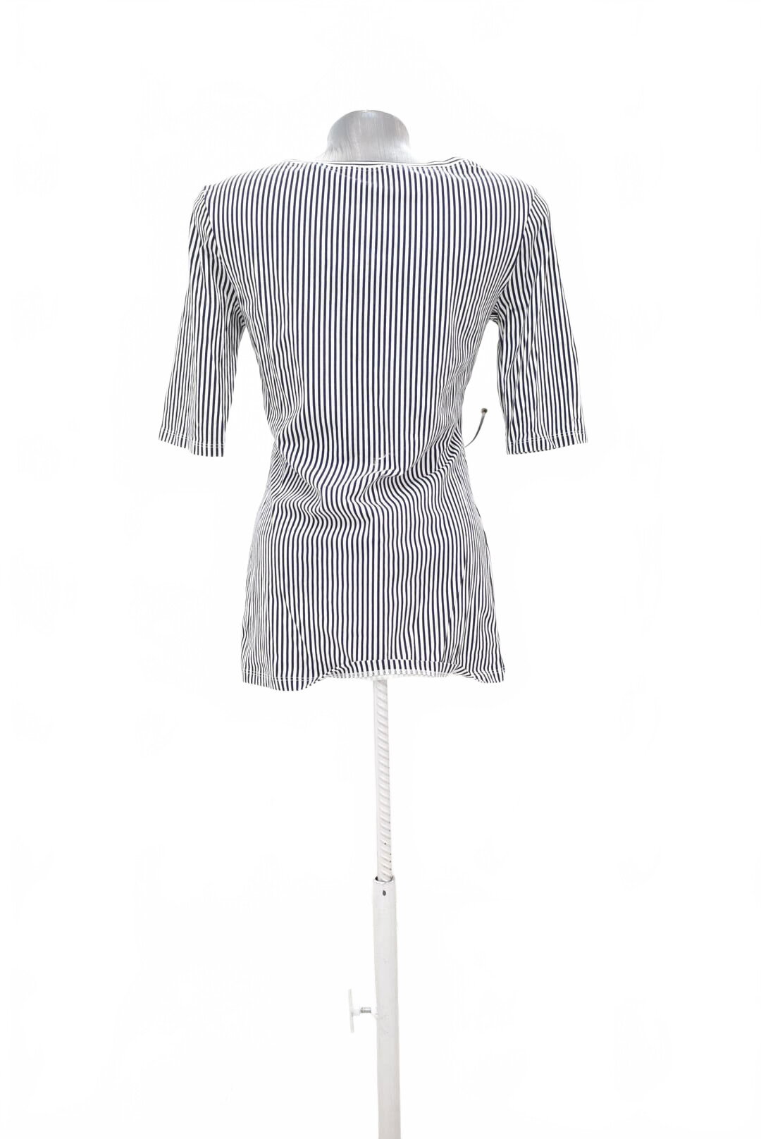 Damen -T-ShirtTezenisohne Aufdruck,farbegestreift,größeL