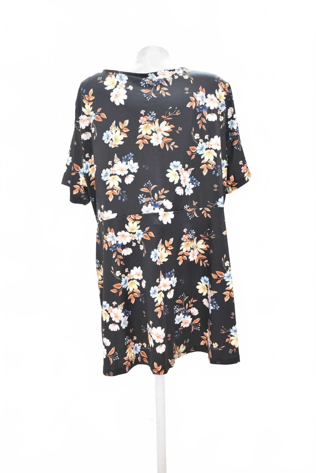 Damen -T-ShirtGenesisohne Aufdruck,farbegeblümt,größe4XL