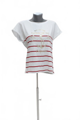 Damen -T-ShirtMohitomit Aufdruck,farbegemustert,größeS