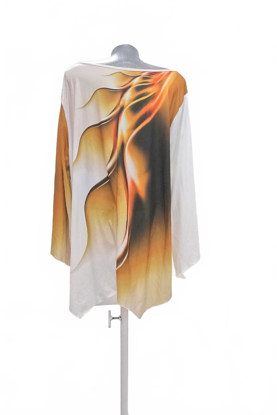 Damen -T-ShirtGenesisohne Aufdruck,farbemehrfarbig,größe4XL