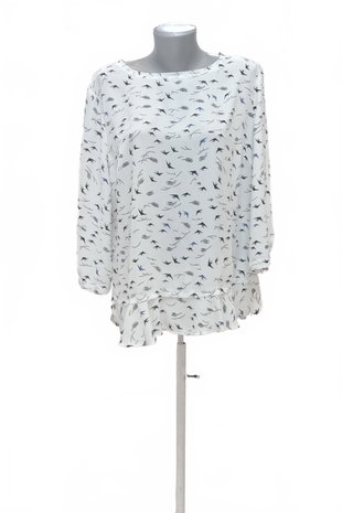 Damen -T-ShirtC&Aohne Aufdruck,farbegemustert,größe44