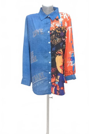 Damen bluse : Brand,Farbemehrfarbig,größe: size