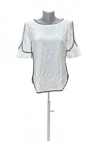 Damen -T-ShirtTaifunohne Aufdruck,farbeweiss,größeS