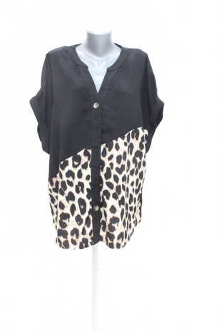 Damen bluse : Brand,Farbeanimal-print,größe: size
