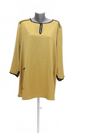 Damen -T-ShirtBlancheporteohne Aufdruck,farbegemustert,größe46