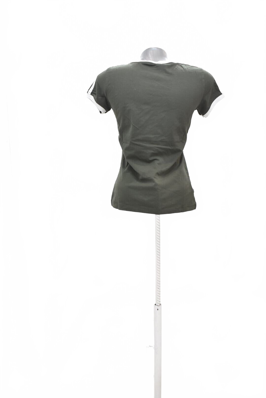 Damen -T-ShirtAdidasohne Aufdruck,farbekhaki,größeM