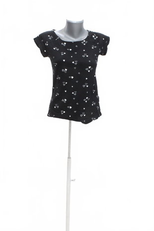 Damen -T-ShirtSinsaymit Aufdruck,farbegemustert,größeS