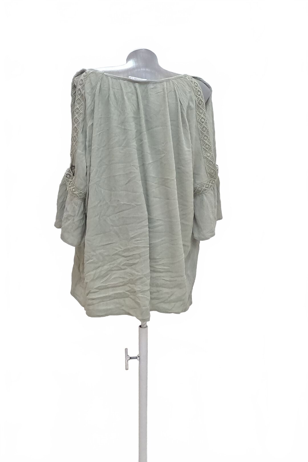 Damen -T-ShirtJaninaohne Aufdruck,farbekhaki,größe48