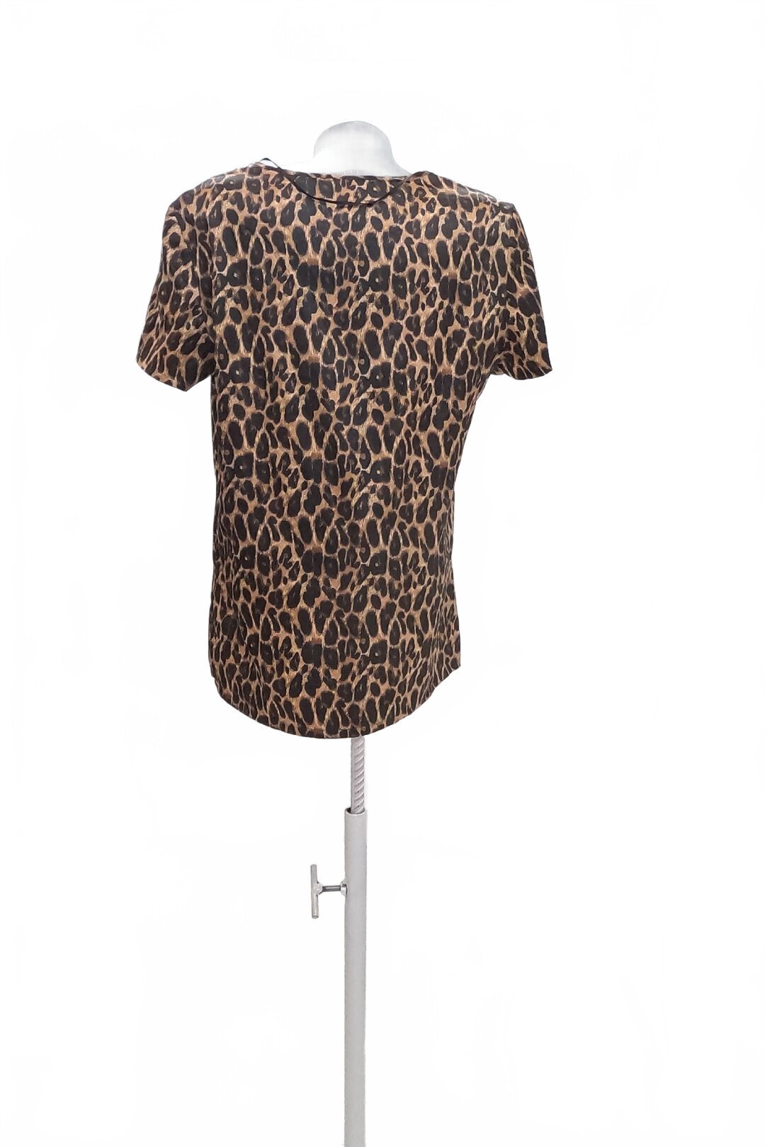 Damen -T-ShirtOodjiohne Aufdruck,farbeanimal-print,größe42