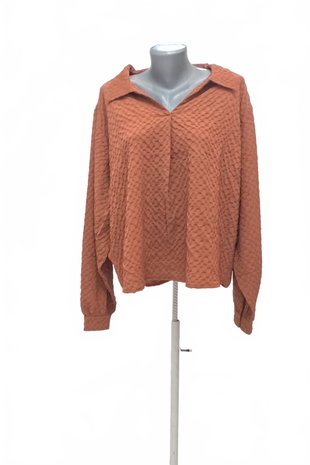 Damen bluse : Brand,Farbebraun,größe: size