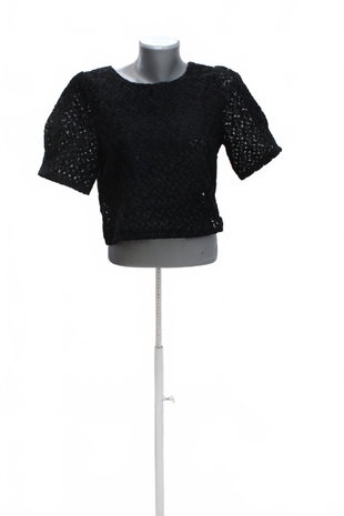 Damen -T-ShirtReservedohne Aufdruck,farbeschwarz,größeS