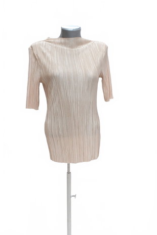 Damen -T-ShirtH&Mohne Aufdruck,farbebeige,größeM