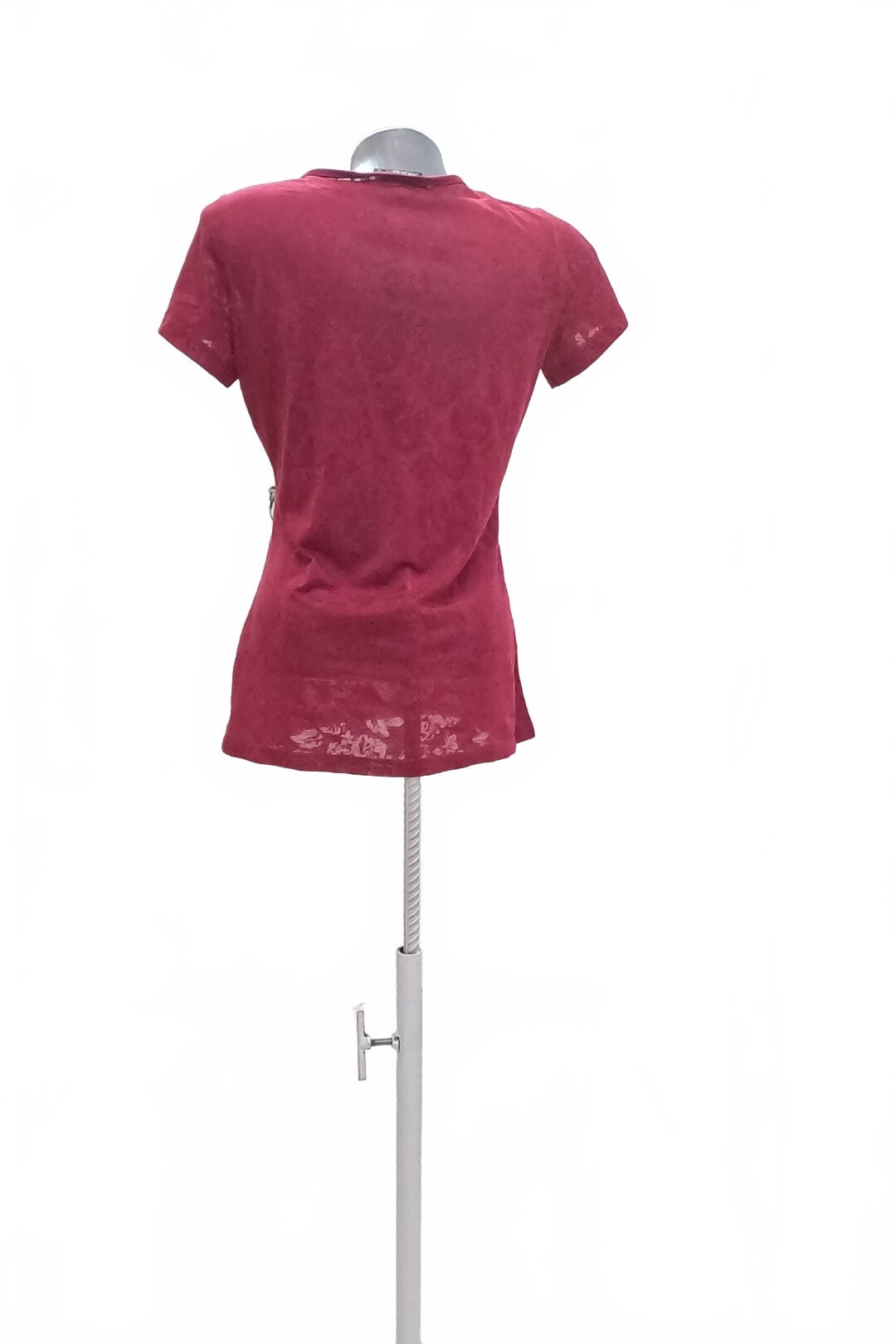 Damen -T-ShirtJaninaohne Aufdruck,farbebordo,größe38