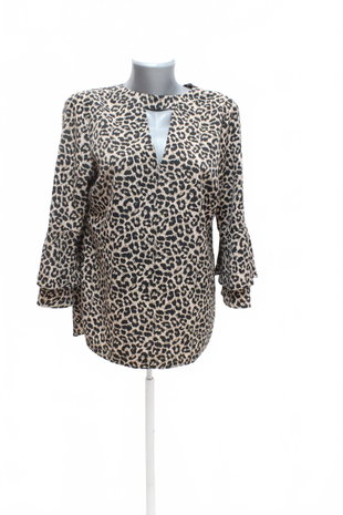Damen bluse : Brand,Farbeanimal-print,größe: size