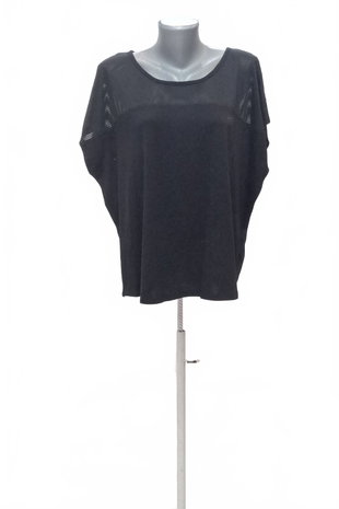Damen -T-ShirtCrivitohne Aufdruck,farbeschwarz,größe44