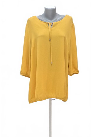 Damen -T-ShirtC&Aohne Aufdruck,farbegelb,größe48