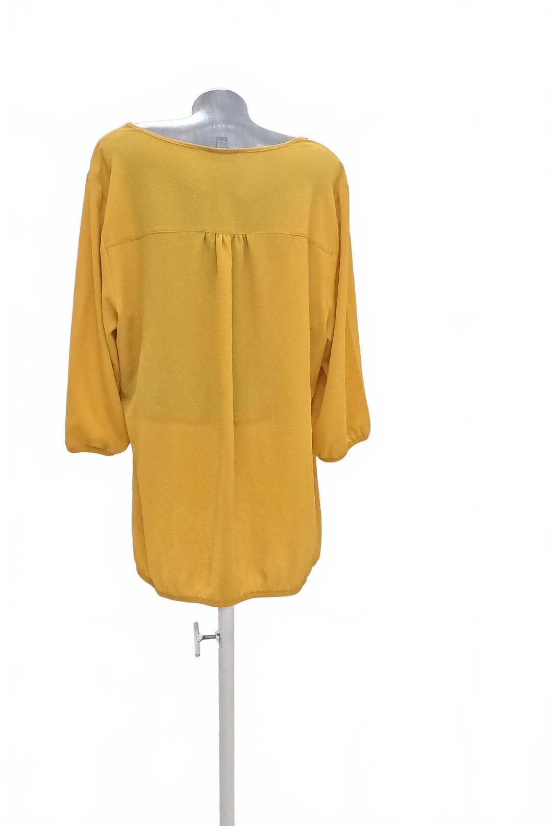 Damen -T-ShirtC&Aohne Aufdruck,farbegelb,größe48