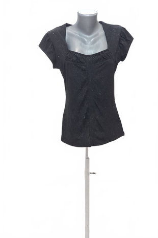 Damen -T-ShirtGenesisohne Aufdruck,farbeschwarz,größe40