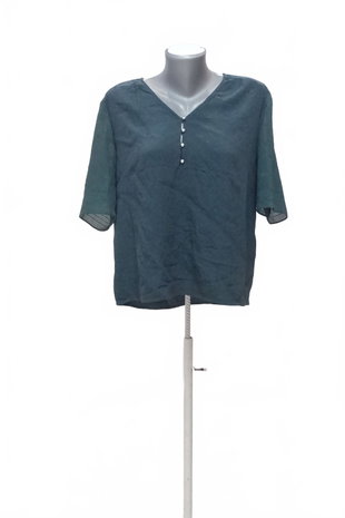 Damen -T-ShirtIkksohne Aufdruck,farbegrün,größeM