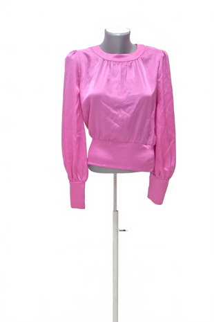 Damen -T-ShirtRinascimentoohne Aufdruck,farberute,größeXS